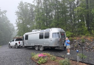 Packed up and ready to go — Day 1 departure