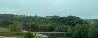 The New River as we cross into Virginia