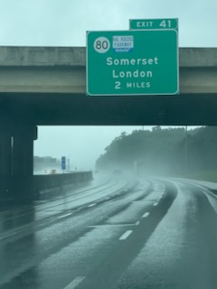 Passing through Kentucky