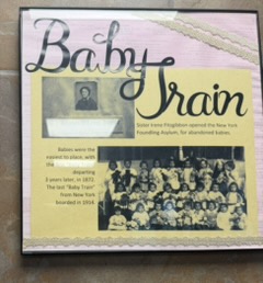 The Orphan Train exhibit