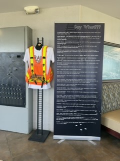 Railroad terminology display