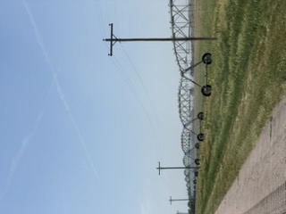 The 100th Meridian sign
