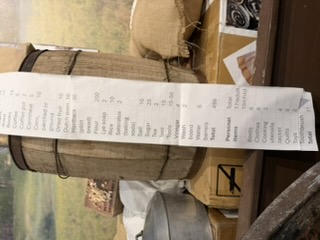 More pioneer supplies on display