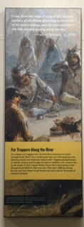 Fur trapper exhibit at Scotts Bluff
