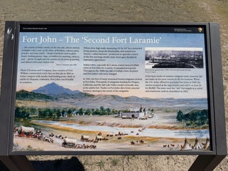 Fort Laramie interpretive signage