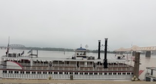 Steamboat on the Mississippi River