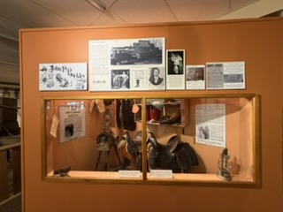 Regular saddle on display