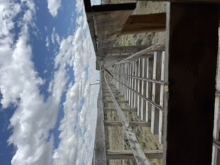 Mine entrance and processing buildings