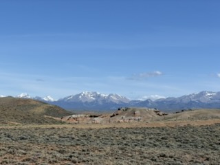 Wide open gap in the Rockies at South Pass