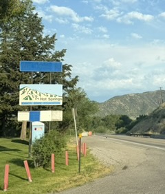 Port Neuf River area in Lava Hot Springs