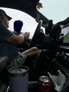 Police officer who welcomed us to Blackfoot Idaho