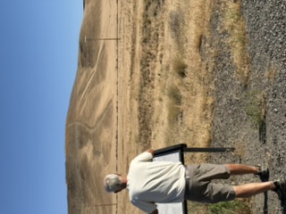 Oregon Trail ruts along the alternate route in Idaho