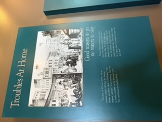 Troubles at Home exhibit about reasons for migration