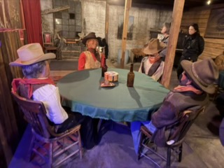 Pendleton Underground saloon display