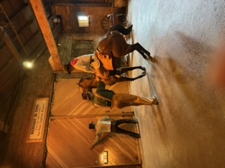 Pony Express rider display